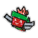 Flying Festive Bee