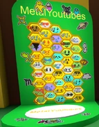 A hive customized with stickers and a Basic Green Hive Skin.