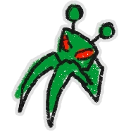Hivesticker menacing mantis