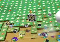 A Pollen Mark on a field.