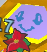 A Poinsettia equipped to a Tadpole Bee.