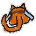 Hivesticker tabby from behind