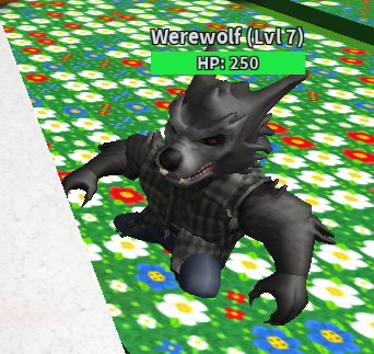 Werewolf Bee Swarm Simulator Wiki Fandom - roblox werewolf run