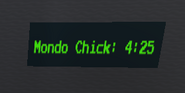 The respawn timer for the Mondo Chick.