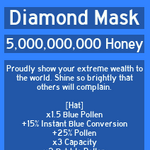 Diamond Mask Bee Swarm Simulator Wiki Fandom - diamond mask bee swarm simulator roblox