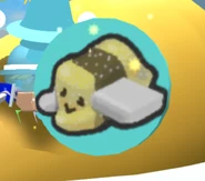 One of five Marshmallow Bee tokens that were around the map.