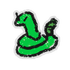 Hivesticker coiled snake