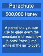 ParaShopDesc.jpeg (83 KB) The Parachute's description view in the Pro Shop.