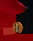 An Electric Candle token from the Stockings.