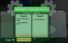 ROBO BEAR CHALLENGE + *DIGITAL* BEE *CONFIRMED*