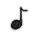 Hivesticker eighth note