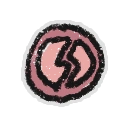 The Satisfying Nectar Icon Sticker.