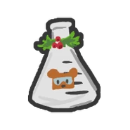 Science Bear's ornament during Beesmas 2019-2024.