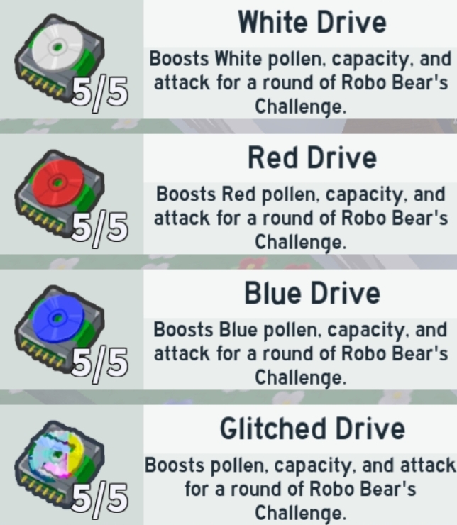 Drives, Bee Swarm Simulator Wiki