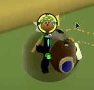 The active Emergency Coconut Shield.