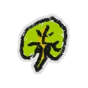 Hivesticker reniform leaf