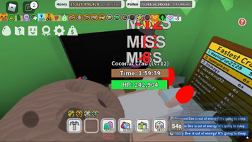 Coconut Crab stuck in the  during 2022-07-20. Image taken from a video on Reddit.