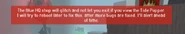The warning sign about the Tide Popper glitch.