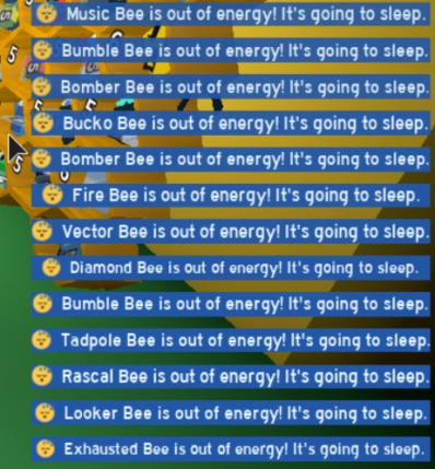 Energy Bee Swarm Simulator Wiki Fandom - go to sleep roblox