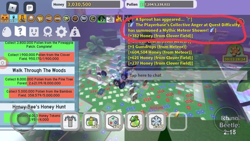 The Playerbase's Collective Anger summoning a Mythic Meteor Shower (2021-01-30)