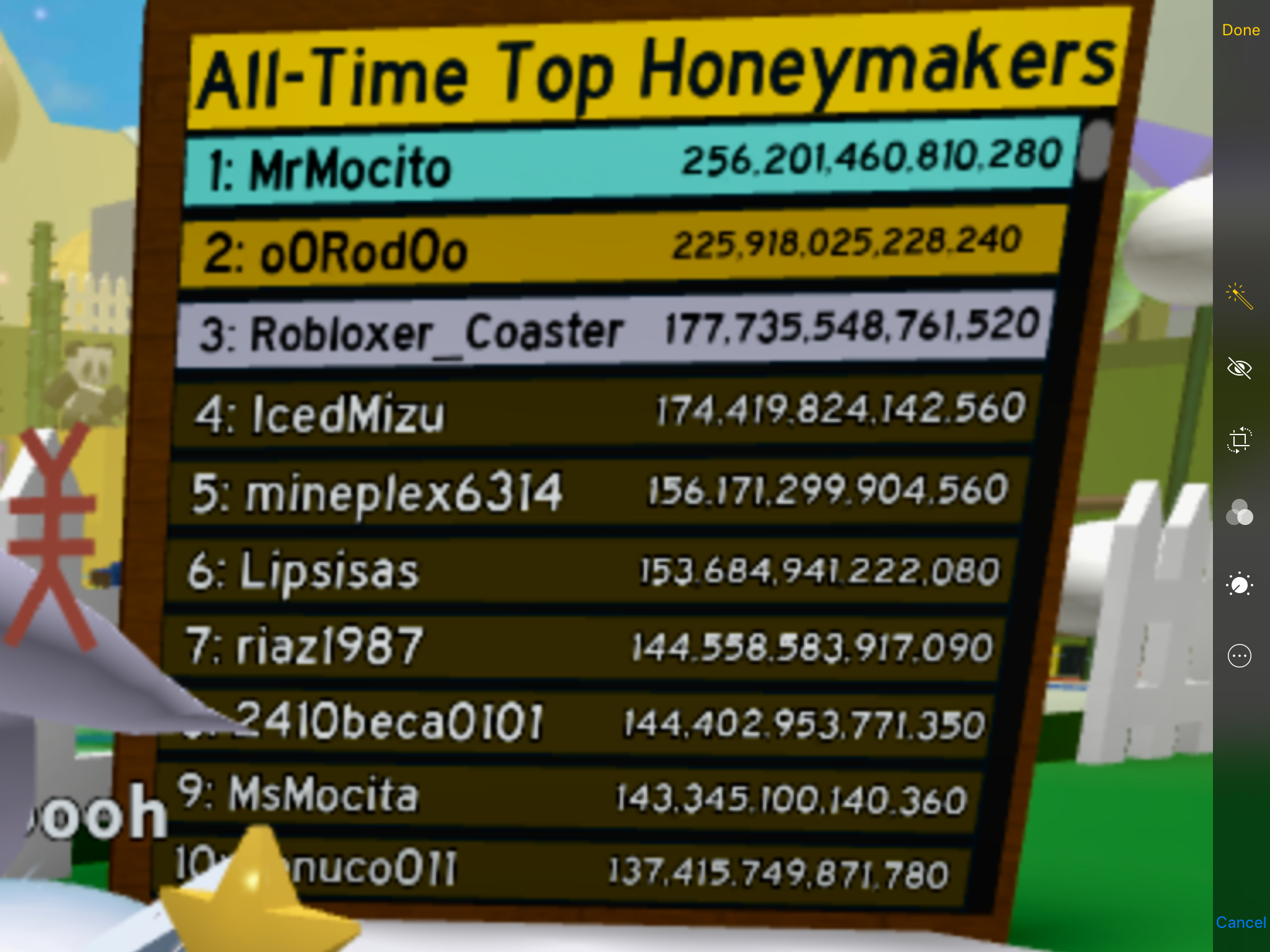 All Time Top Honeymakers Bee Swarm Simulator Wiki Fandom - robux leaderboard