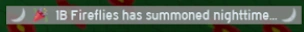 “🌙 🎉 1B Fireflies has summoned nighttime... 🌙”