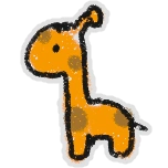 Hivesticker giraffe