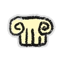 Hivesticker ionic column top