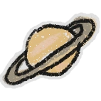 Hivesticker saturn
