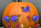 A group of Bean Bugs that spawned in the large pumpkin.