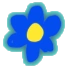 藍花田地Icon