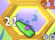 A Kazoo equipped to a Buoyant Bee.