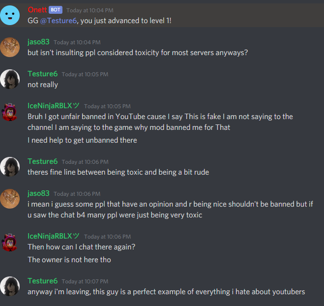 Just Chatting About Ants With My Discord Server