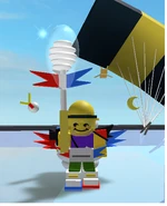 A player wearing the Honey Mask.