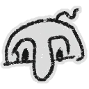 Hivesticker killroy with hair