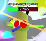 A level 15 Party Mechsquito at low health.