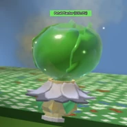 A Petal Planter hosting a Puffshroom.