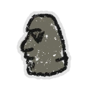 Hivesticker moai