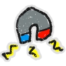 The Magnet's associated sticker.