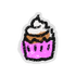 Hivesticker pink cupcake