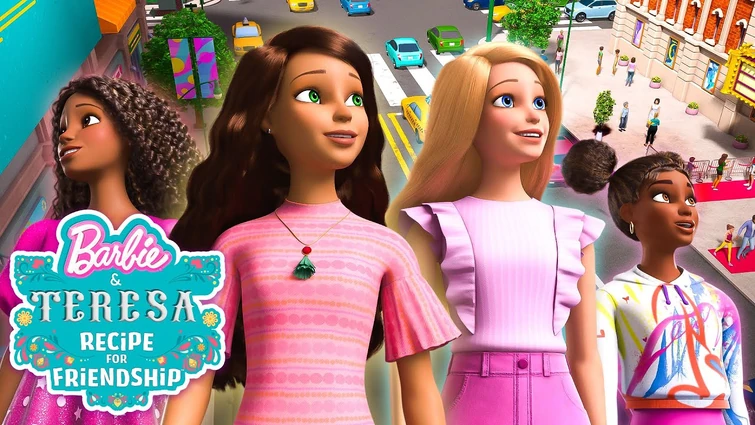 Barbie & her friends finally make it to New York! | Barbie & Teresa: Recipe For Friendship | Clip