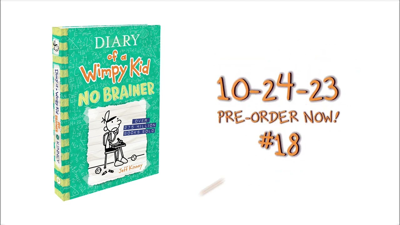Diary of a Wimpy Kid #18 is in!