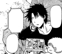 Oga receives a cell phone call from Honoka late at night.