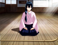 Aoi Meditating