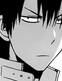 The unfamiliar delinquent draws Oga's interest.