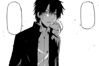 Oga tells Furuichi that he is strong without the tissues.