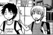 Furuichi y Oga de pequeños