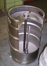 Keg geschnitten