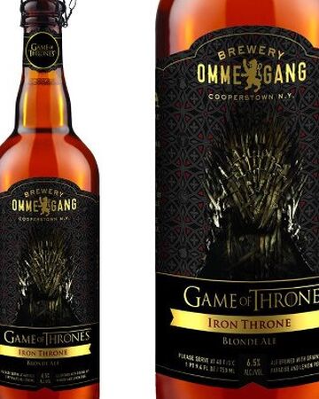 Iron Throne Blonde Ale Beer Wiki Fandom