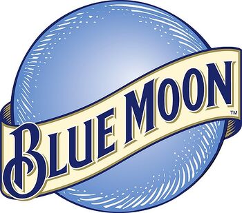 "Brewed with white wheat and oats, Blue Moon features a crisp wheat finish and the perfect combination of orange peel and coriander. Bring out Blue Moon's natural spices by serving it in a Pilsner glass with an orange-slice garnish."